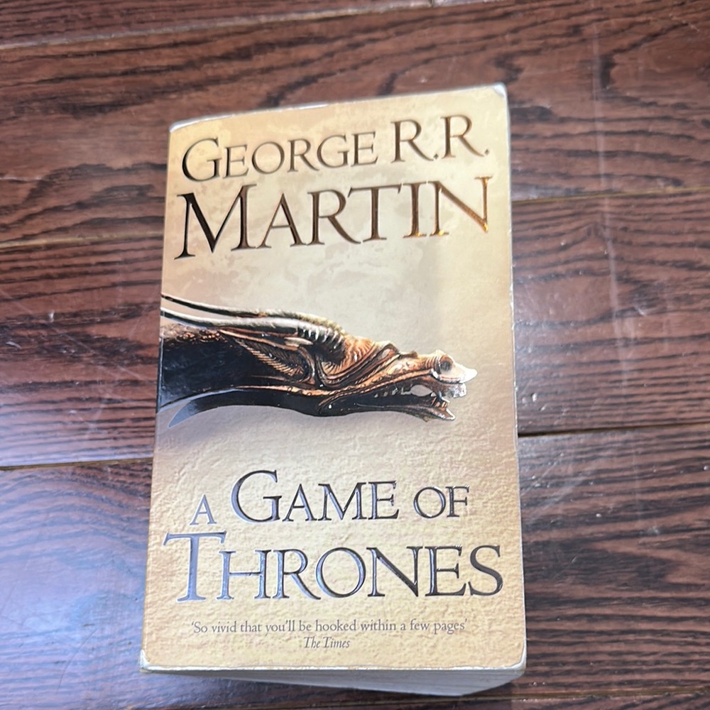 A Game of Thrones Paperback Book
